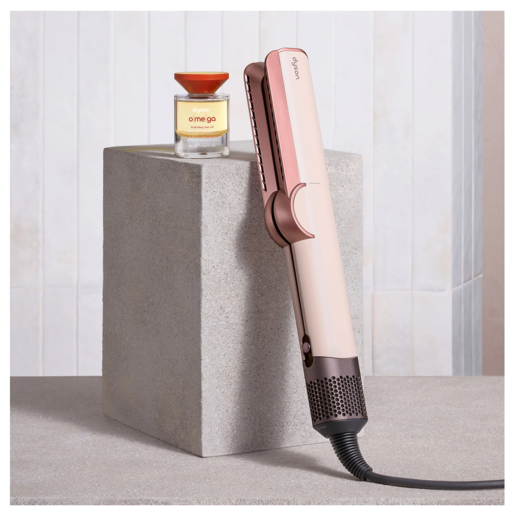 Dyson pegla za kosu Airstrait s integriranim češljem Ceramic Pink/Rose Gold