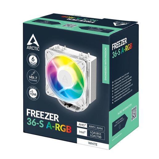 Arctic CPU hladnjak Freezer 36, 120mm, bijeli