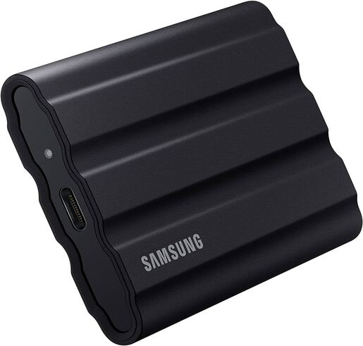 Samsung eksterni SSD Portable T7 Shield 1TB, USB 3.2, crni