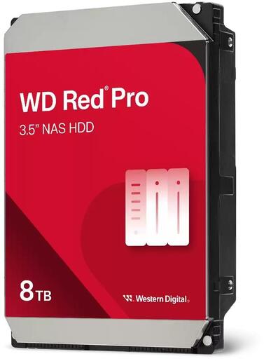 Western Digital interni HDD WD Red Pro NAS 8TB, 3.5", SATA