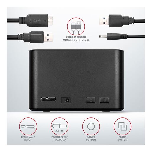 AXAGON ADSA-D25 HDD/SSD adapter / kućište