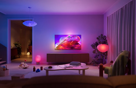 PHILIPS QLED televizor 75PQS9011/12 (The One), 4 K Ultra HD, Smart TV, Titan OS, Ambilight, VRR 144 Hz, P5 Perfect Picture Engine, Crni