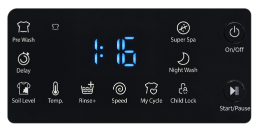 VIVAX HOME mašina za veš WFL-140816PSI
