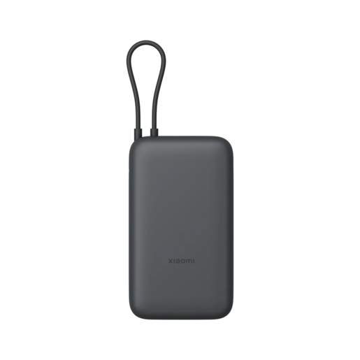 Xiaomi powerbank 20000 mAh integrisani kabl, siva