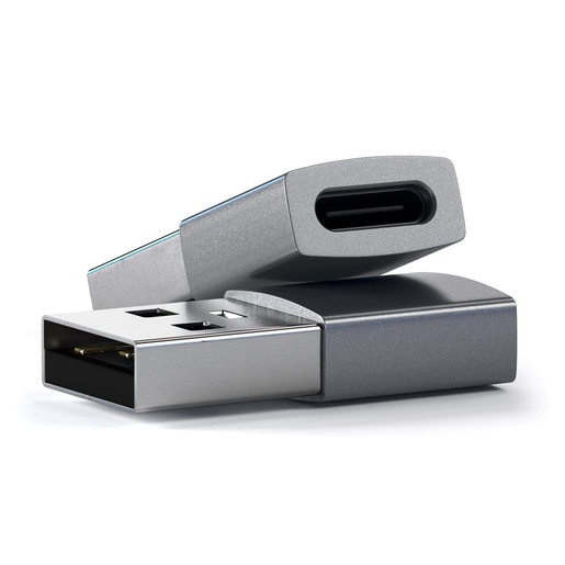 Satechi aluminijski Type-A na Type-C adapter - svemirsko siva