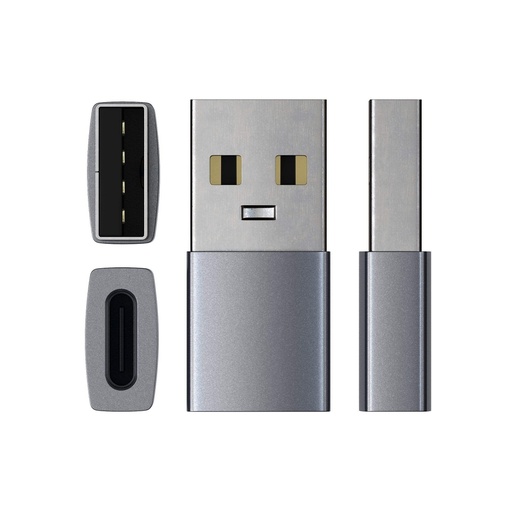 Satechi aluminijski Type-A na Type-C adapter - svemirsko siva