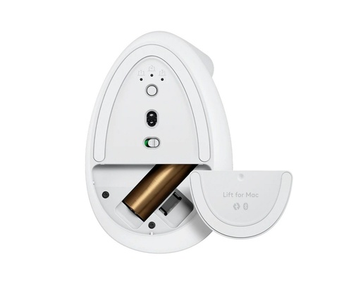 Logitech Lift za Mac vertikalni ergonomski miš - prljavobijela/svijetlosiva