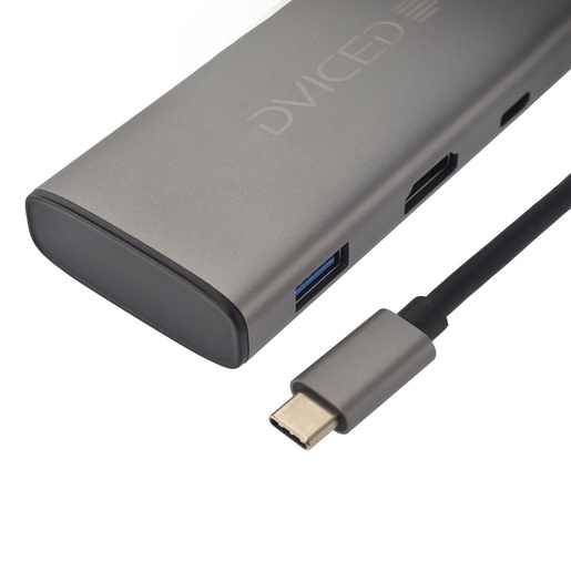 Dviced Type-C 6-in-1 hub