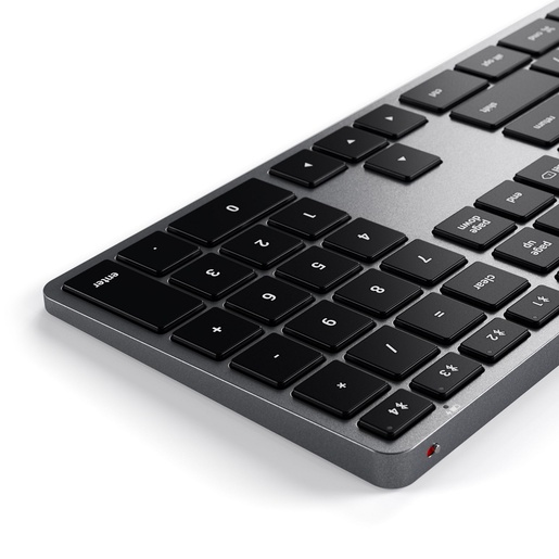 Satechi tanki X3 Bluetooth s pozadinskim osvjetljenjem bežični tastatura - HU - svemirsko siva