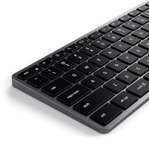 Satechi tanki X3 Bluetooth s pozadinskim osvjetljenjem bežični tastatura - HU - svemirsko siva