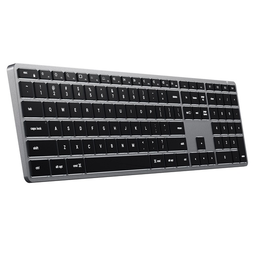 Satechi tanki X3 Bluetooth s pozadinskim osvjetljenjem bežični tastatura - HU - svemirsko siva