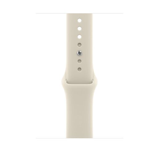 Apple Watch SE3 v2 GPS 44mm Starlight Aluminium Case with Sand Sport Band - M/L