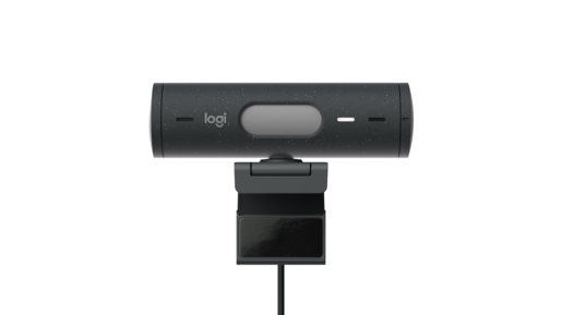 Logitech Brio 500 Full HD 1080p web-kamera w korekcija osvjetljenja, automatsko kadriranje, & Show Mode - grafitna