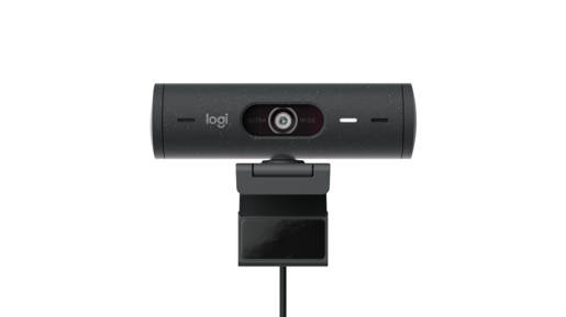 Logitech Brio 500 Full HD 1080p web-kamera w korekcija osvjetljenja, automatsko kadriranje, & Show Mode - grafitna