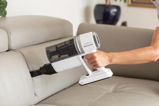 HISENSE štapni usisivač HVC6234W  - OŠTEĆENO - RASPRODAJA   -   110 W, LED osvjetljenje, turbo četka sa motorom