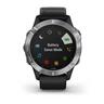 Garmin Fenix 6 Silver / crni remenom