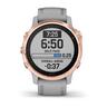 Garmin Fenix 6S Sapphire Rosegold / sivi sa sivim remenom