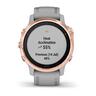 Garmin Fenix 6S Sapphire Rosegold / sivi sa sivim remenom