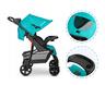 Lionelo dječija kolica EMMA PLUS Tirkiz + torba za mamu