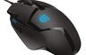 Logitech miš Gaming G402, žičani, crni