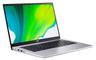 Laptop Acer Swift 1 Silver NX.HYSEX.00G, 14 FHD IPS, Intel Pentium Silver N5030, 8GB RAM, 256GB PCIe NVMe SSD, Intel UHD Graphics 605