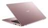 Laptop Acer Swift 1 Pink NX.A9NEX.004, 14 FHD IPS, Intel Pentium Silver N5030, 8GB RAM, 256GB PCIe NVMe SSD, Intel UHD Graphics 605