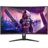 Monitor AOC CQ32G2SE Gaming zakrivljeni, QHD 2560x1440, 31,5 VA, 250 cd/m2, HDMI, DP, Tilt, Frameless, Crno-Srveni, 165Hz, 1ms, 3 godine garancija