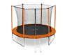 LEGONI trampolin FUN sa zaštitnom mrežom, 244cm, narandžasti