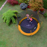 LEGONI trampolin FUN sa zaštitnom mrežom, 244cm, narandžasti