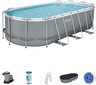 BESTWAY KRK BAZEN 549 x 274 x 122 cm, filtraciona pumpa, metalna konstrukcija, merdevine