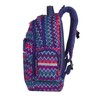 CoolPack ruksak 3 zipa Brick 17" sivo/crni 82379