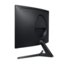 SAMSUNG monitor LC27RG50FQUXEN, Odyssey CRG5, Gaming,  FULL HD 1920x1080, 27 VA, 300cd/m2, NVIDIA G-Sync, DP, 2x HDMI, 240Hz, 4ms