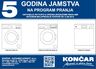 Končar mašina za veš PR 10 5 FC