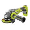 Ryobi akumulatorska kutna brusilica R18AG7-0 - 18V ONE+, 125mm, BL motor, bočna ručka - SAMO ALAT