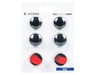 Bigben PS5 Thumb Grips (6 kom. silikonskih thumb gripova za PS5 Dualsense kontroler)