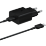 Samsung 15W brzi punjač, USB-C Wall, EP-T1510XBEGEU, Crni (kabal uključen)