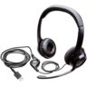 Logitech slušalice H390 Stereo, žičane, crne