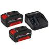 Einhell PXC starter kit 18V / 2 x baterija 3.0 Ah + 1 x punjač