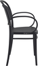SIESTA Marcel XL stolica - crna