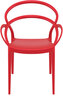SIESTA Mila stolica - crvena