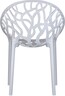 SIESTA Crystal stolica - bijela