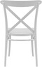 SIESTA Cross stolica - bijela