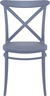 SIESTA Cross stolica - siva