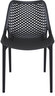 SIESTA Air stolica - crna