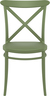 SIESTA Cross stolica - zelena