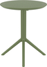 SIESTA Sky sklopivi stol Ø 60 - zeleni