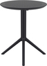 SIESTA Sky sklopivi stol Ø 60 - crni