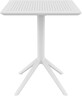 SIESTA Sky sklopivi stol 60 - bijeli