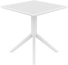 SIESTA Sky stol 70 - bijeli