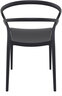 SIESTA Pia stolica - crna